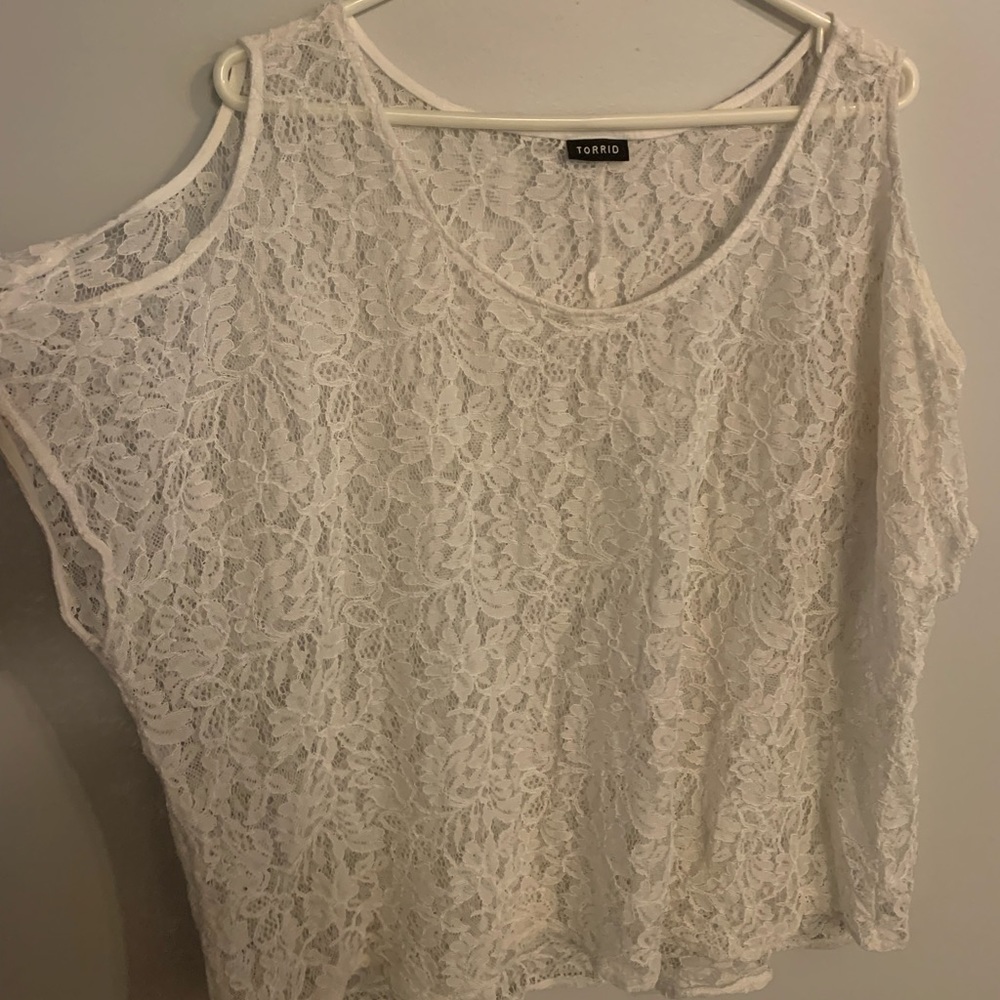 Torrid all lace top